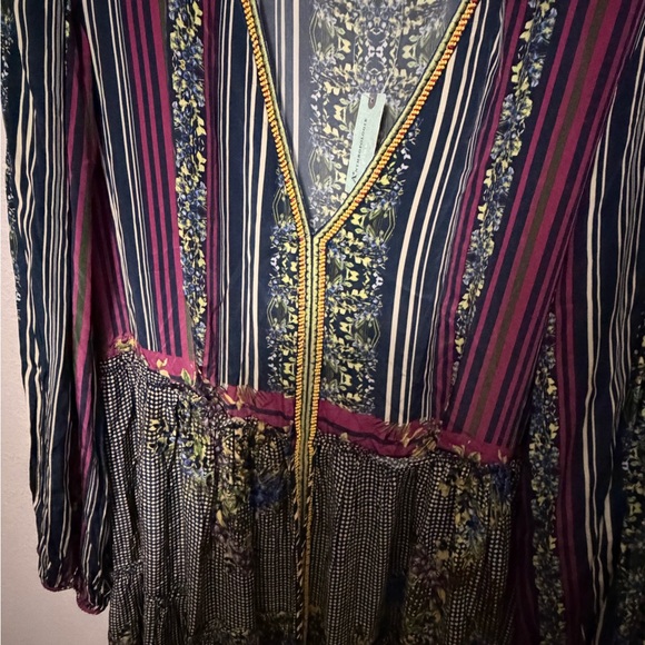 NWT Anthropologie Bhanuni by Jyoti Tatiana Tiered Maxi Dress. - Picture 3 of 12